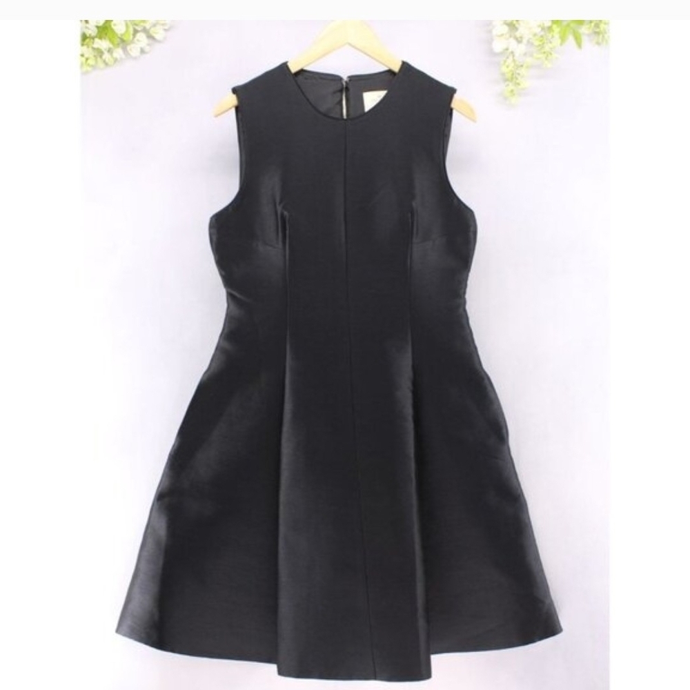 Kate Spade Women's Emma Black Sleeveless Fit & Flare Dress Size 12